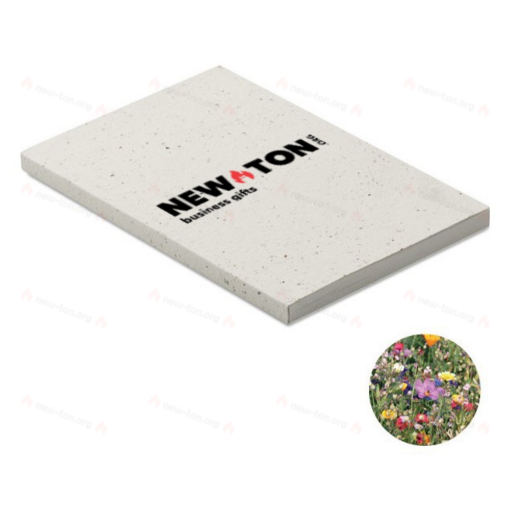 A5 seed paper cover notebook