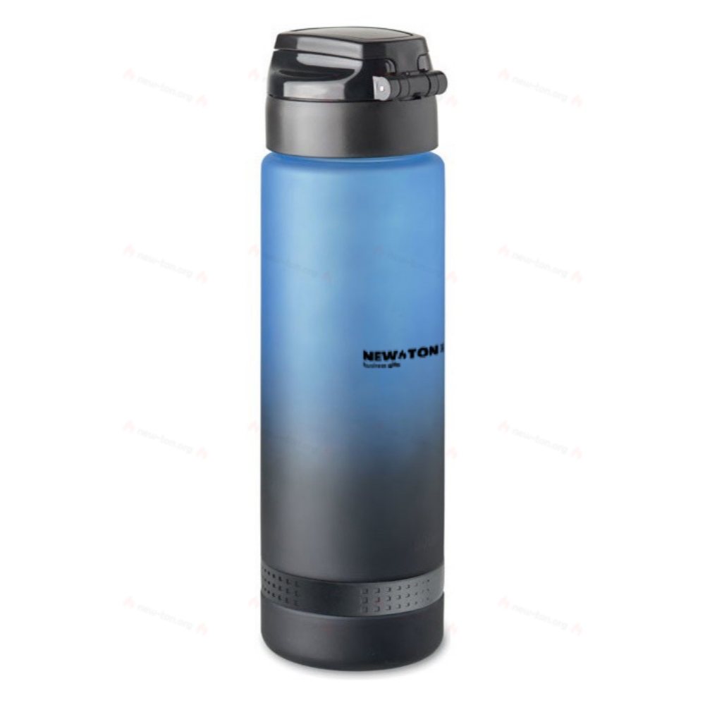 Спортивная бутылка для воды из переработанного пластика 1 л