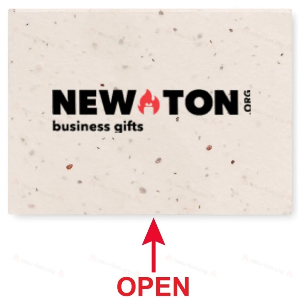 Блок стикеров с семенами