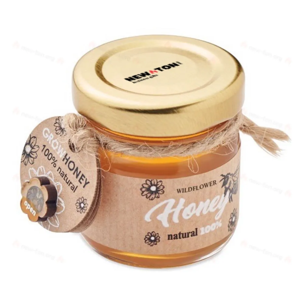 Мед в банке