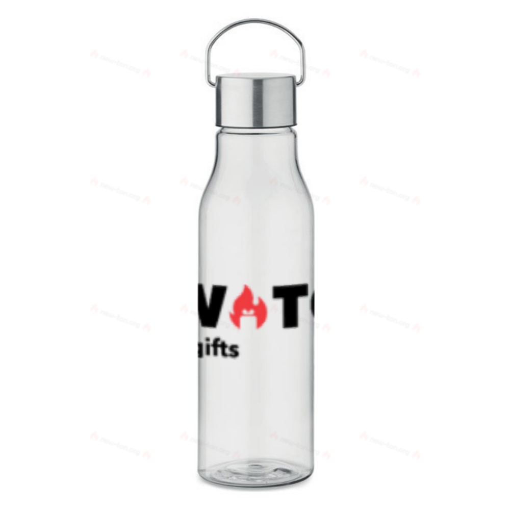 RPET bottle with PP lid 600 ml