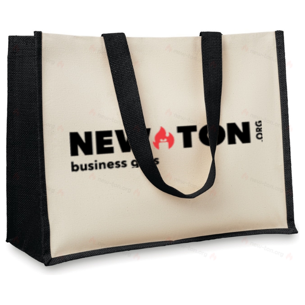 Сумка шоппер из джута