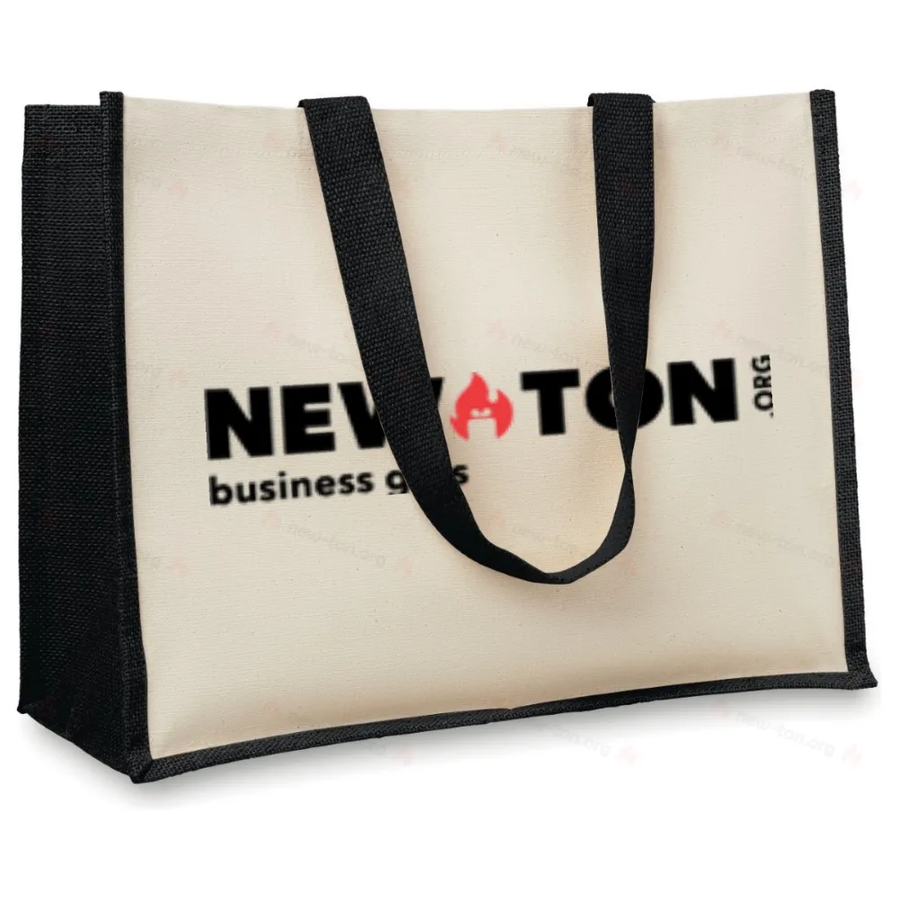 Сумка шоппер из джута