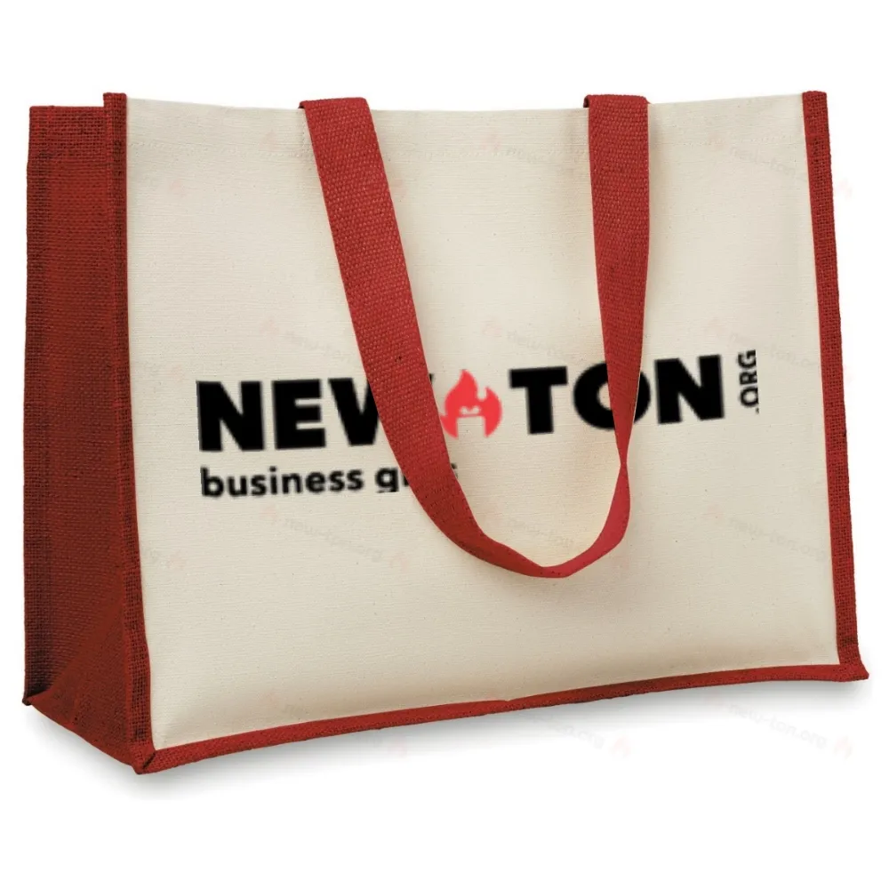 Сумка шоппер из джута