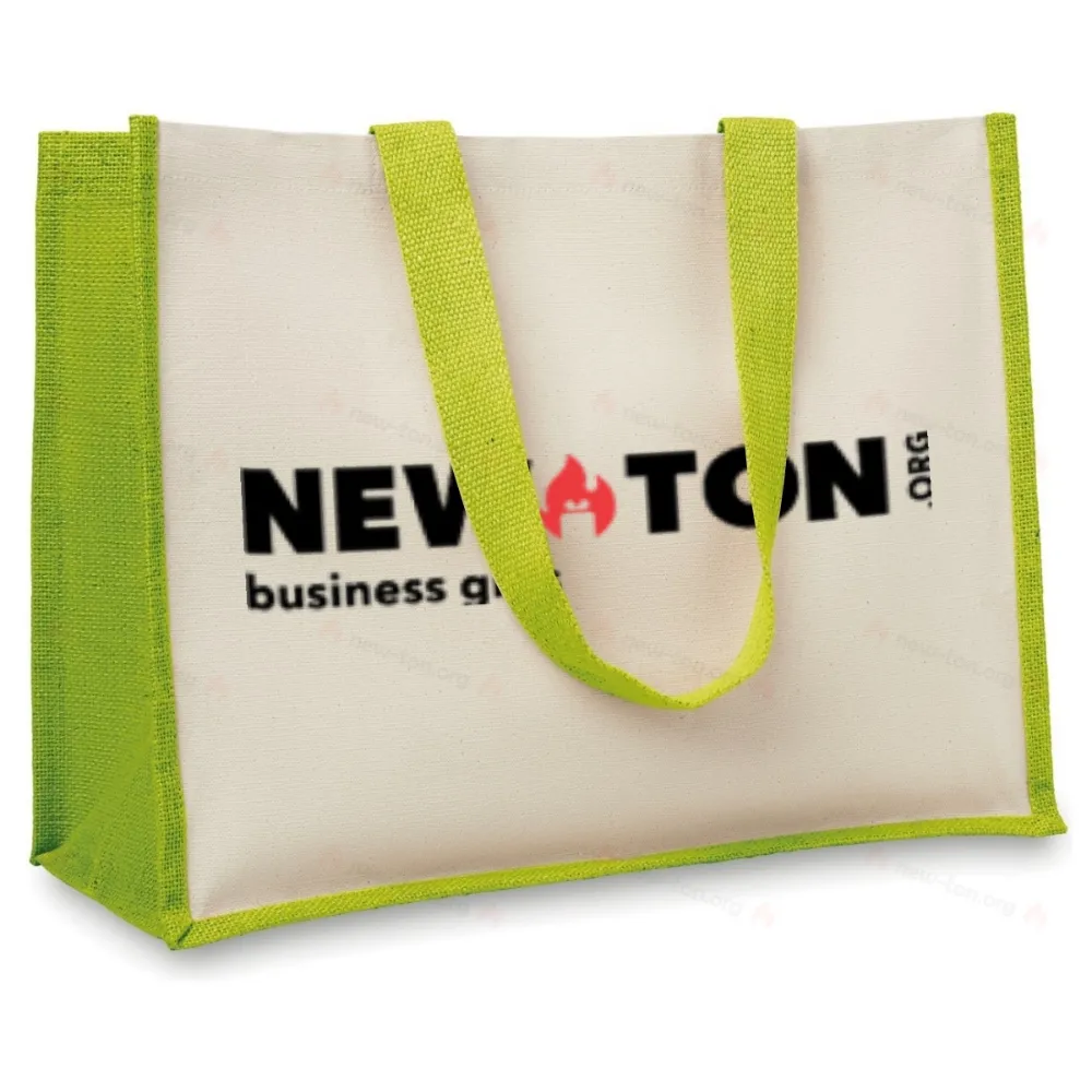 Сумка шоппер из джута