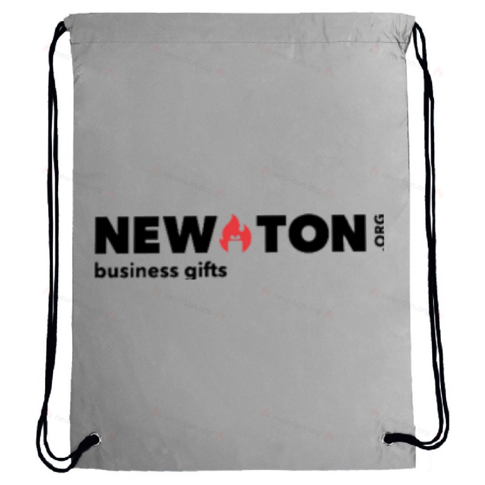 Reflective drawstring backpack