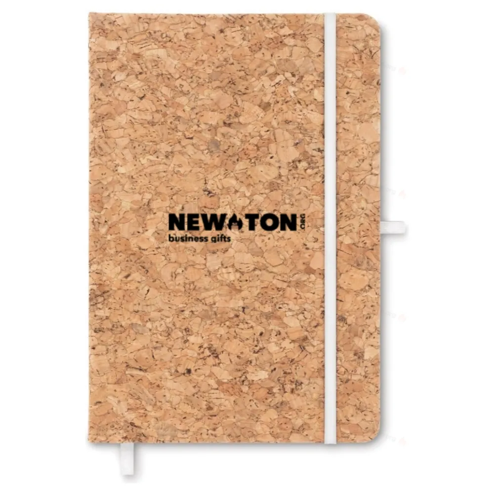 Блокнот А5 с пробковой обложкой