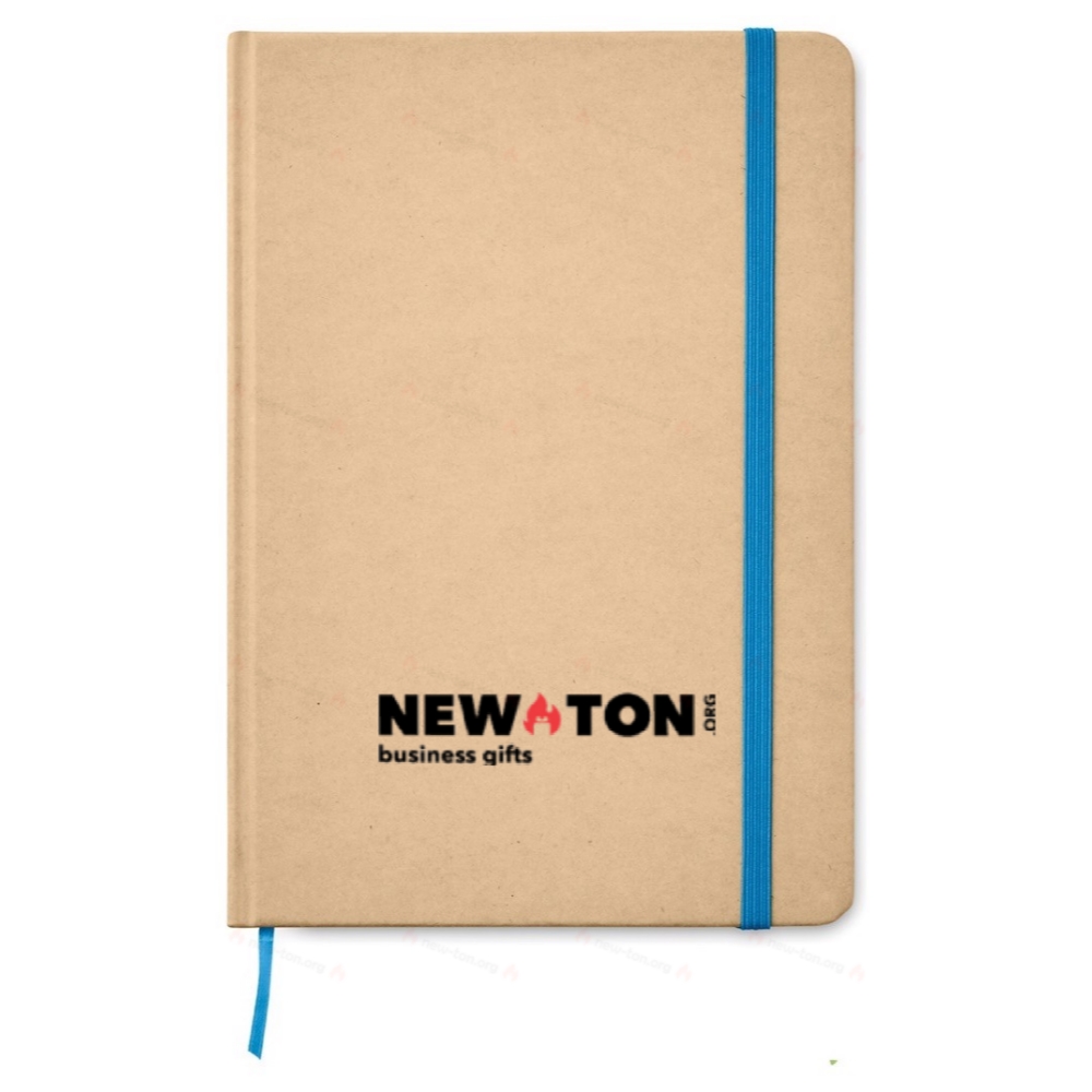 A5 notebook made of cardboard