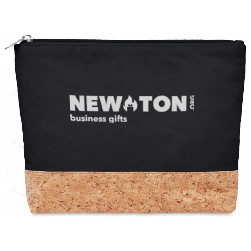 Косметичка из пробки и хлопка