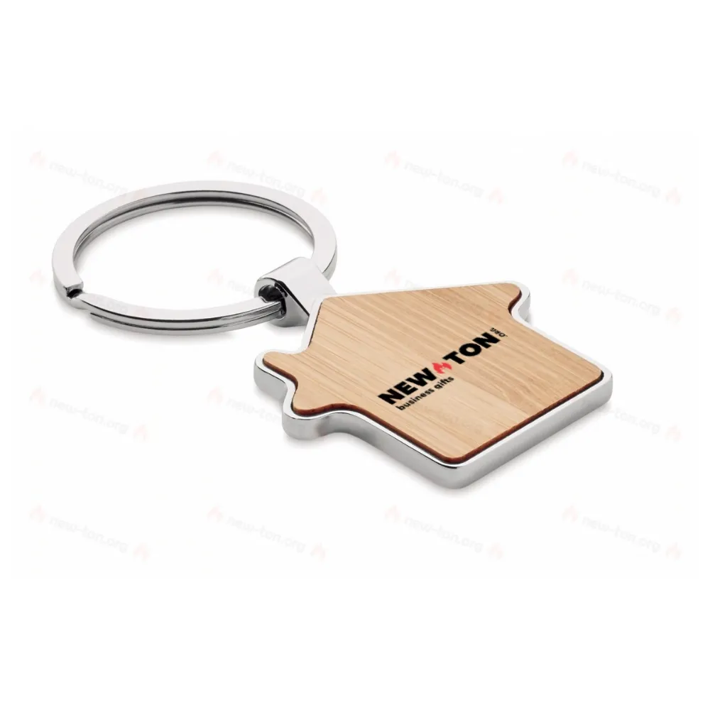 Брелок домик бамбук