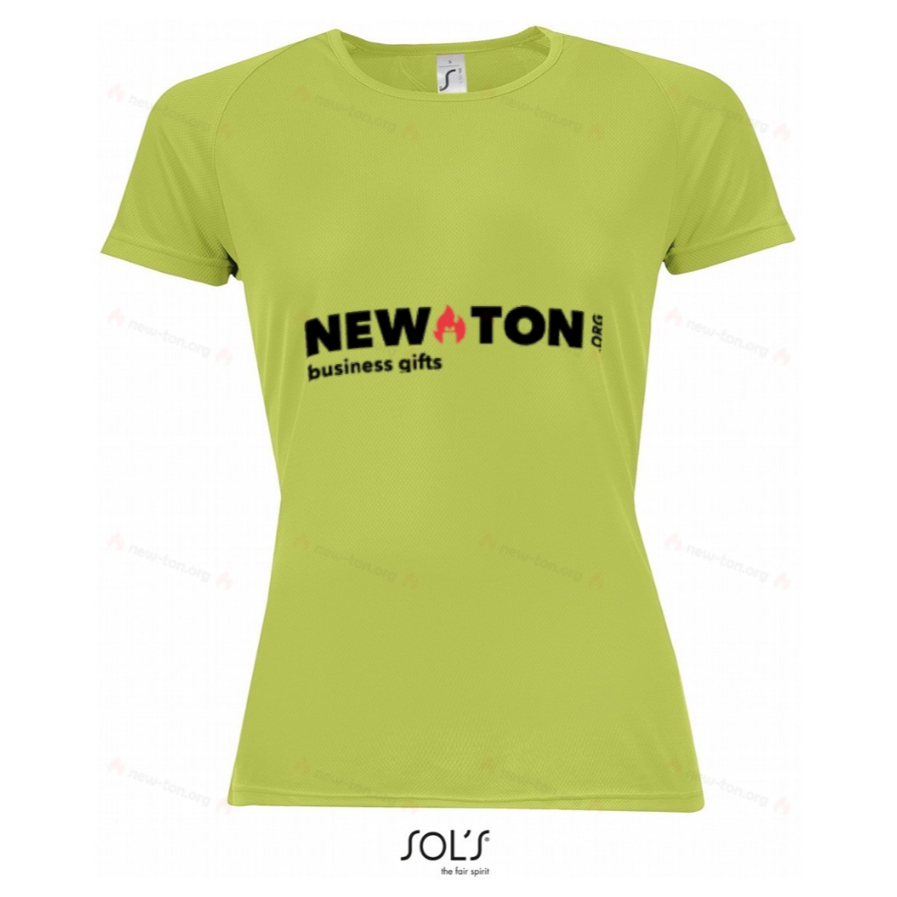 СПОРТИВНАЯ ЖЕНСКАЯ ФУТБОЛКА 140 г