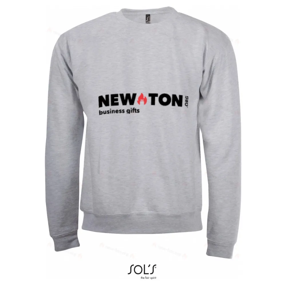 Свитшот с круглым вырезом 