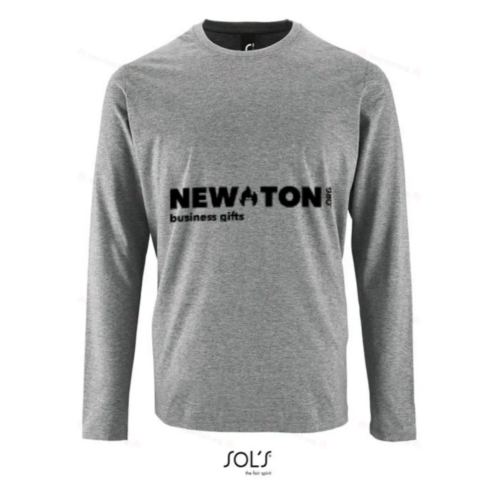 IMPERIAL МУЖСКАЯ РУБАШКА С ДЛИННЫМ РУКАВОМ 190г