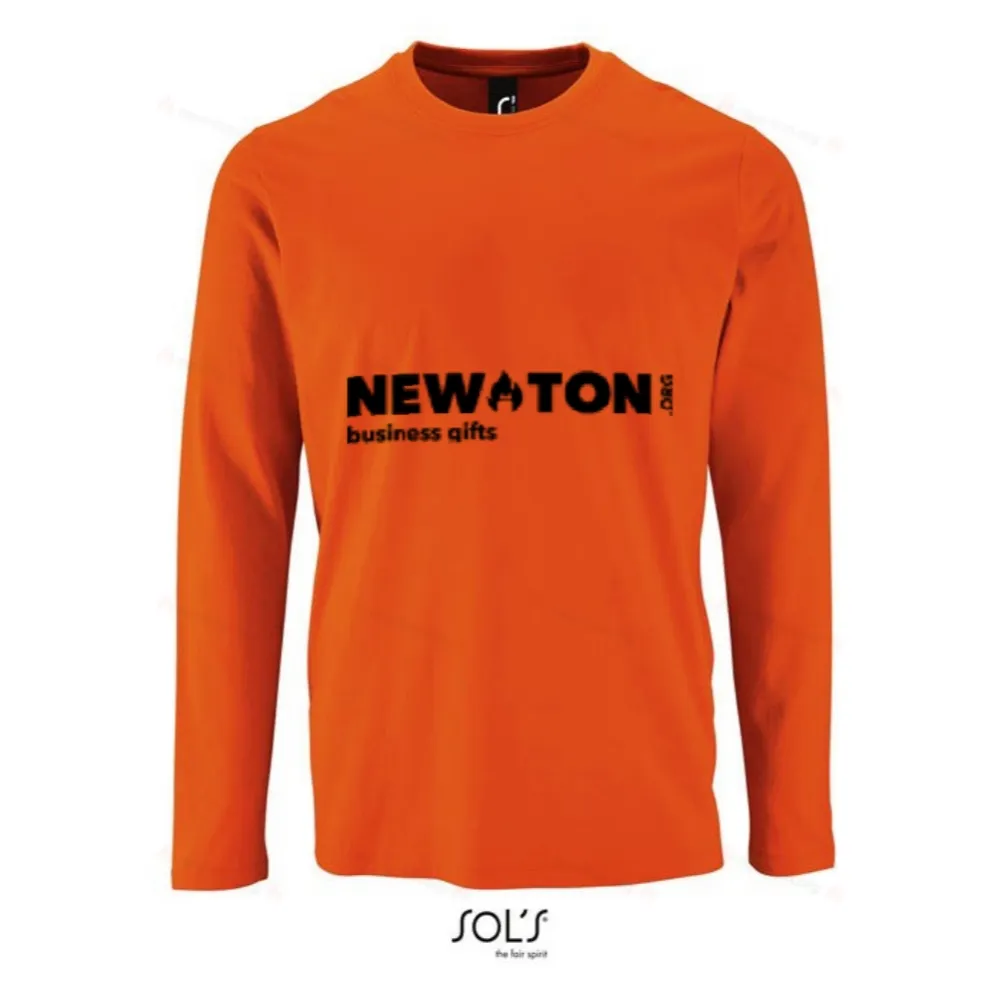 IMPERIAL МУЖСКАЯ РУБАШКА С ДЛИННЫМ РУКАВОМ 190г