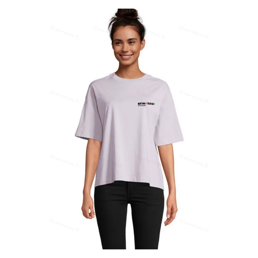 ЖЕНСКАЯ ФУТБОЛКА СВОБОДНОГО КРОЯ BOXY