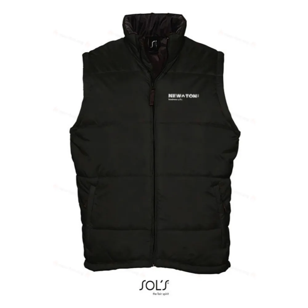 Утепленный стеганый жилет