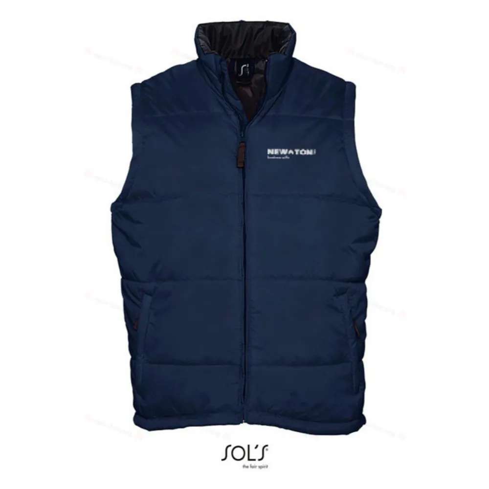 Утепленный стеганый жилет