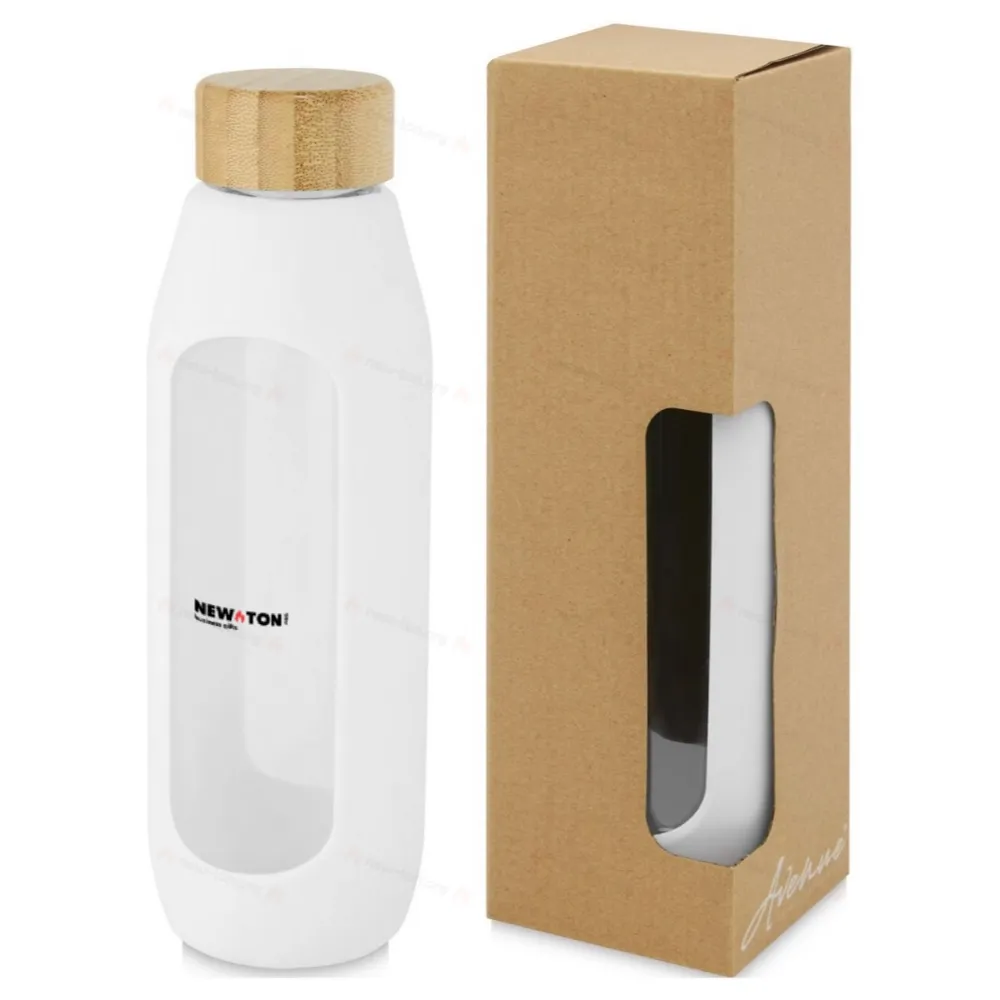 
                                            Tidan 600 ml borosilicate glass bottle with silicone grip
                                            