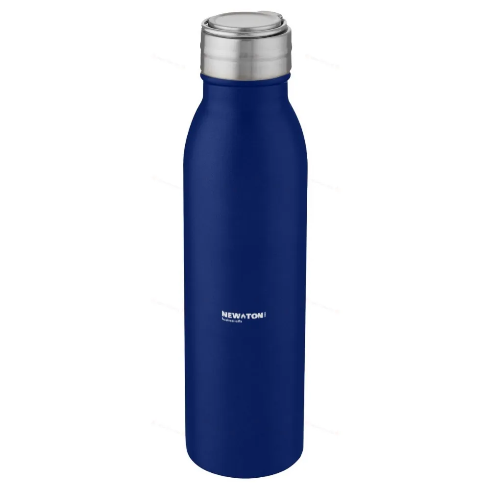 
                                            Harper 700 ml stainless steel water bottle with metal loop
                                            