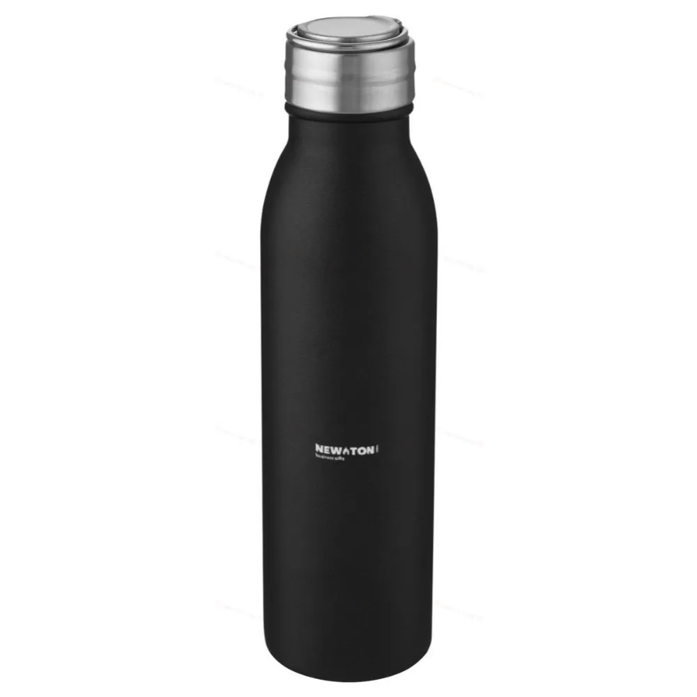 
                                            Harper 700 ml stainless steel water bottle with metal loop
                                            