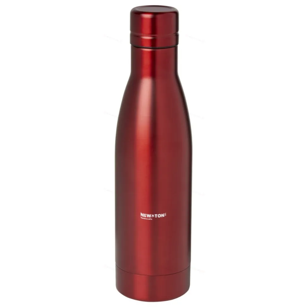 
                                                A stainless steel bottle made from recycled materials with a copper vacuum insulation, with a capacity of 500 ml and RCS certification.
                                                