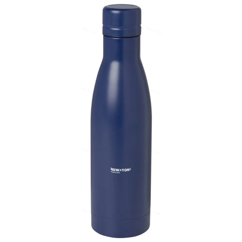 
                                                A stainless steel bottle made from recycled materials with a copper vacuum insulation, with a capacity of 500 ml and RCS certification.
                                                