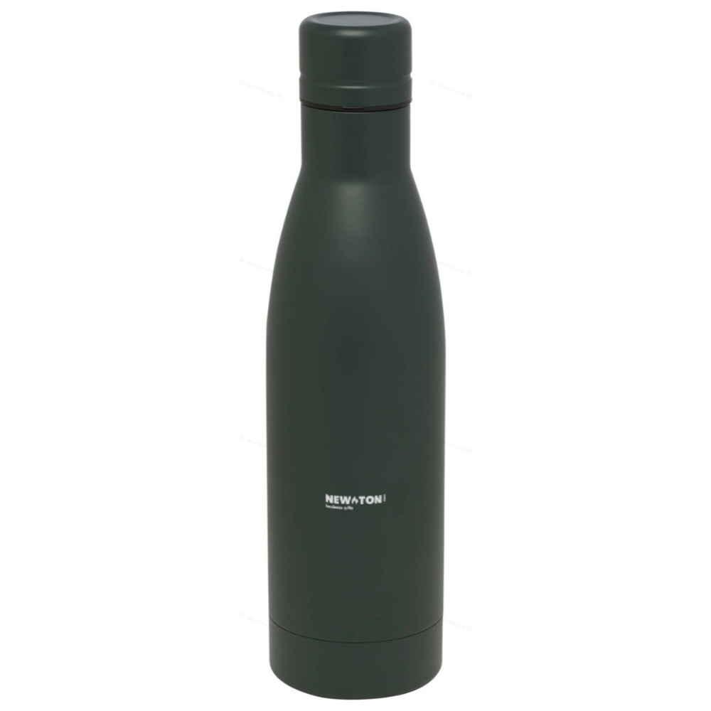 Бутылка Vasa 500 мл из сертифицированной RCS переработанной нержавеющей стали с медной вакуумной изоляцией Бутылка Vasa 500 мл из сертифицированной RCS переработанной нержавеющей стали с медной вакуумной изоляцией