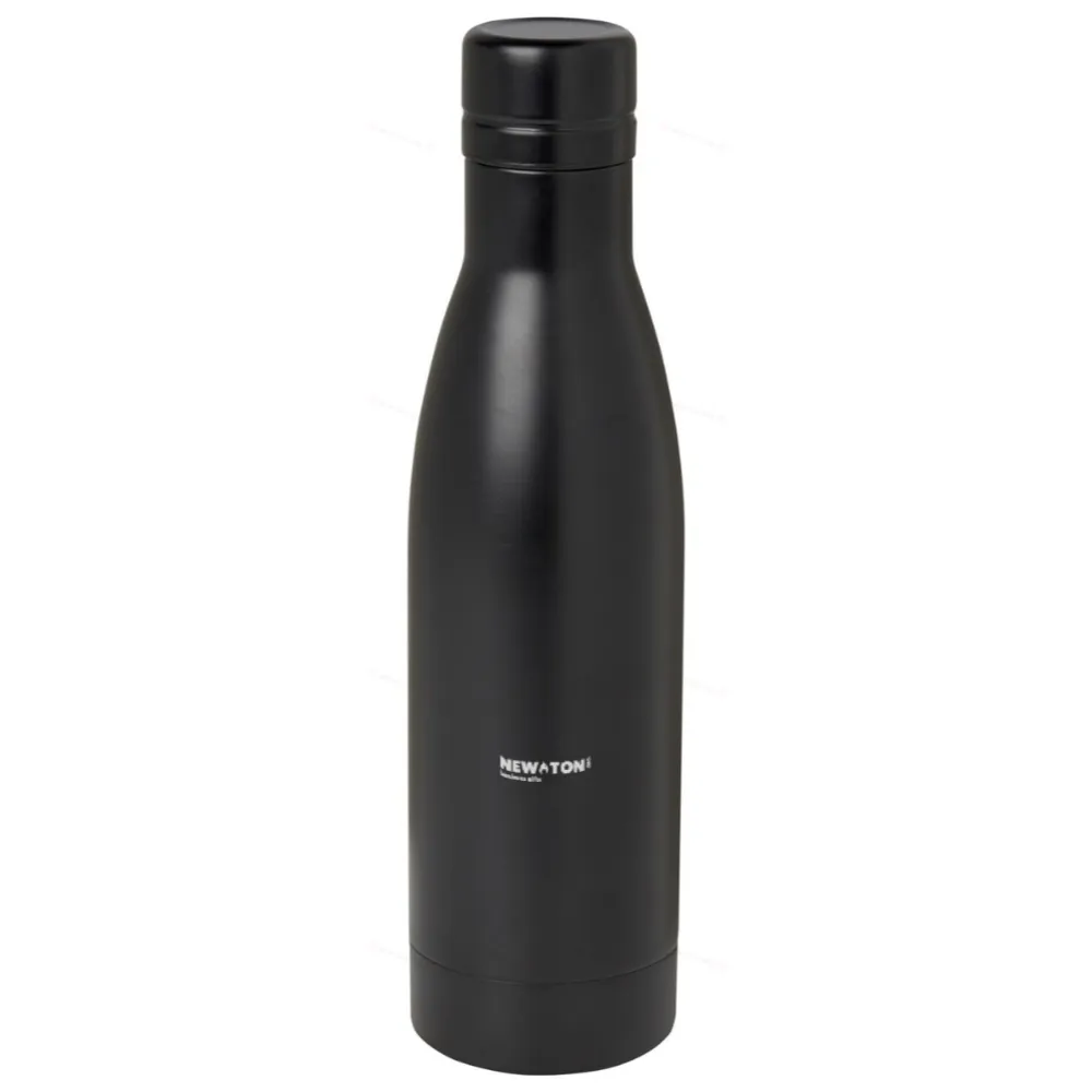 
                                                A stainless steel bottle made from recycled materials with a copper vacuum insulation, with a capacity of 500 ml and RCS certification.
                                                