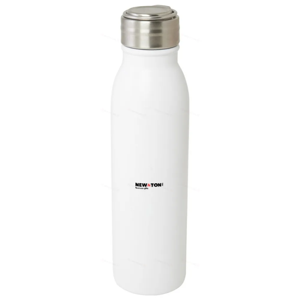 
                                                Harper offers a 700 ml water bottle with a metal loop made of stainless steel and certified by RCS.
                                                
