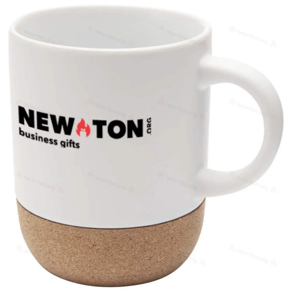 
                                            Billie 300 ml ceramic sublimation mug with cork details
                                            