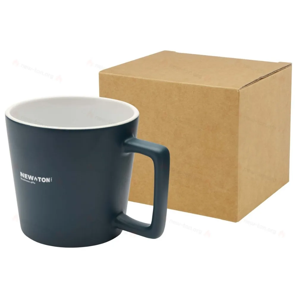 Керамическая кружка Cali 370 мл с матовым покрытием