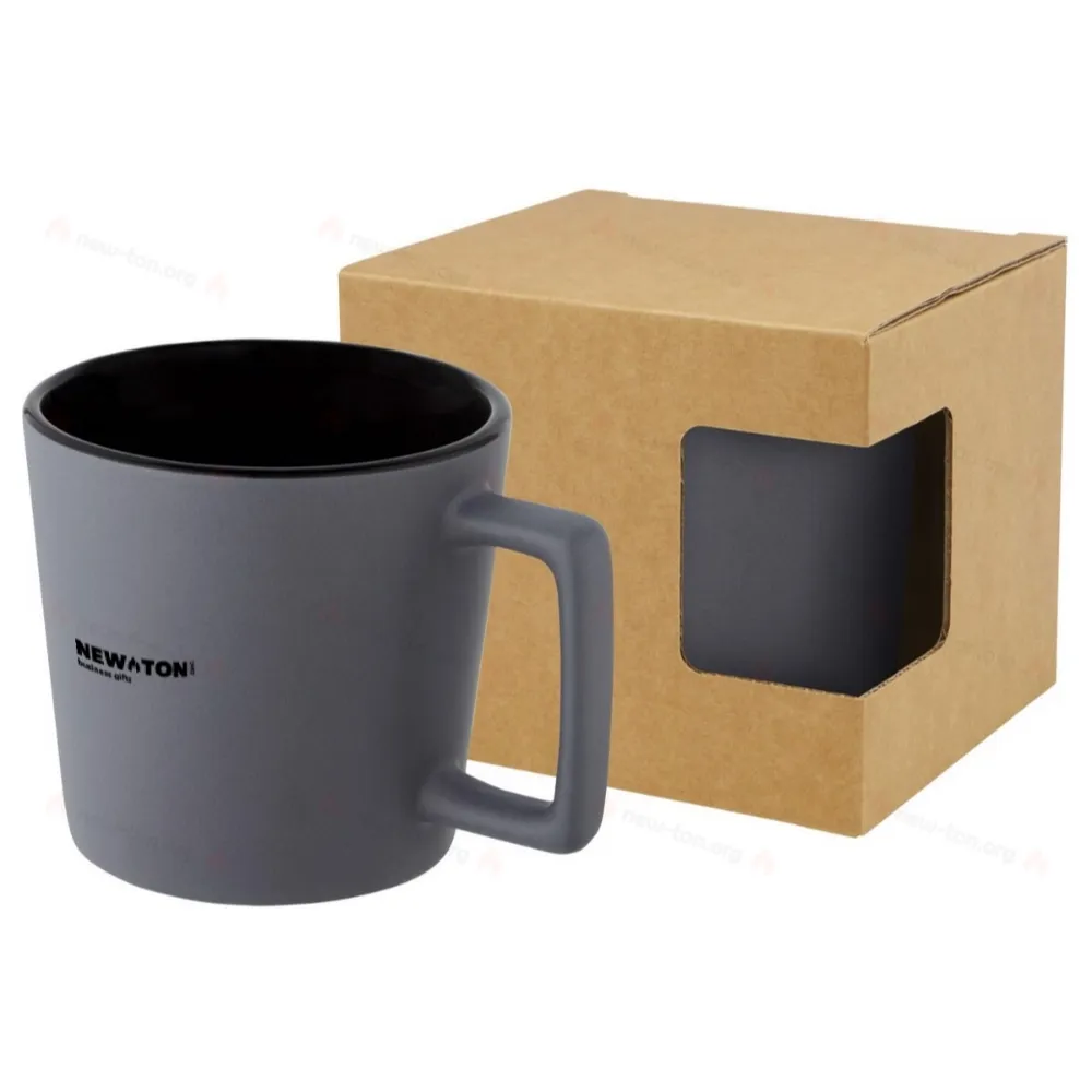 Керамическая кружка Cali 370 мл с матовым покрытием