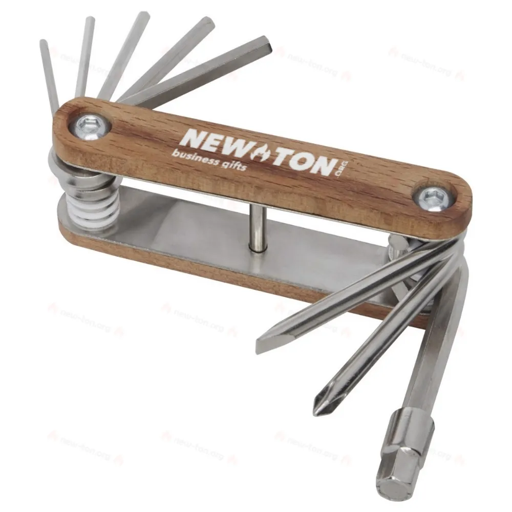 
                                            Fixie 8-function wooden bicycle multi-tool
                                            