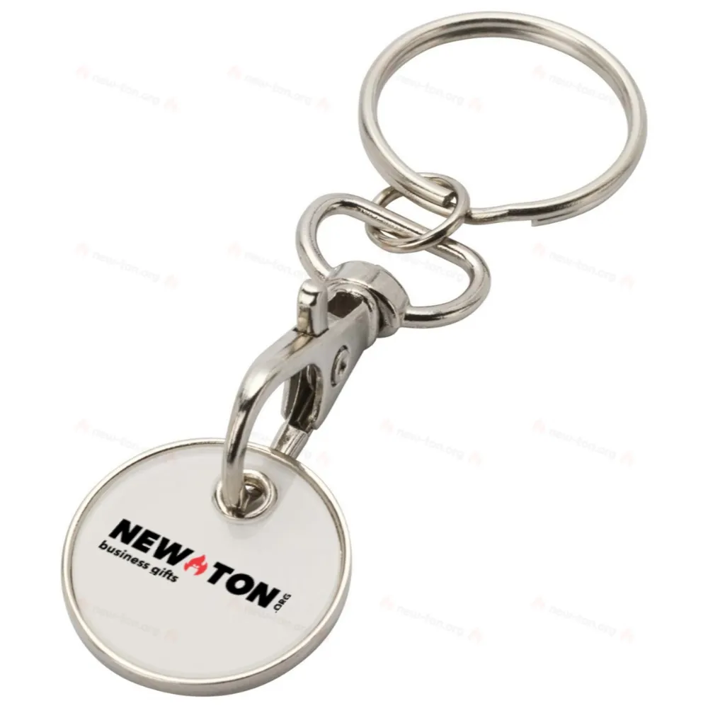 
                                            Rory keyring with trolley coin
                                            