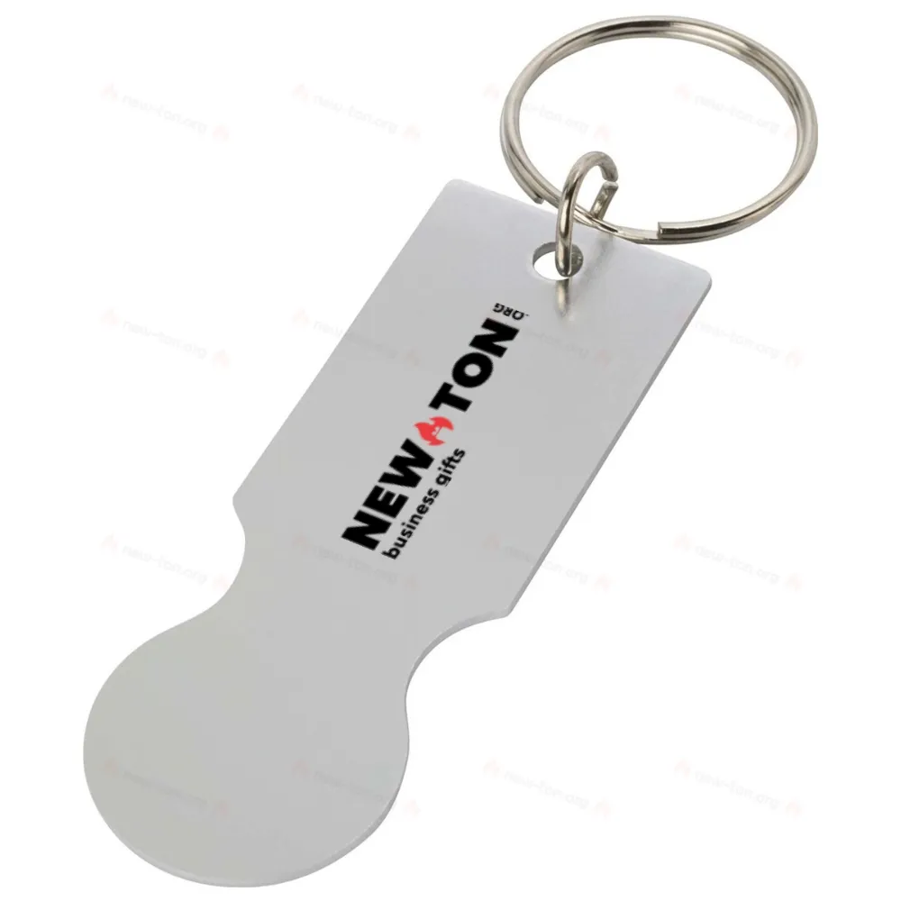 
                                            Rhea shopping cart keyring
                                            