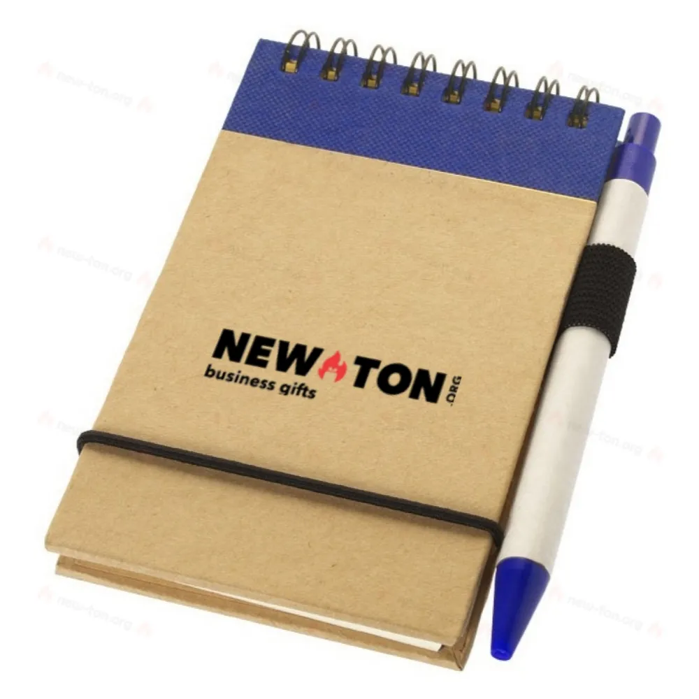 Блокнот Zuse A7 из переработанных материалов с ручкой