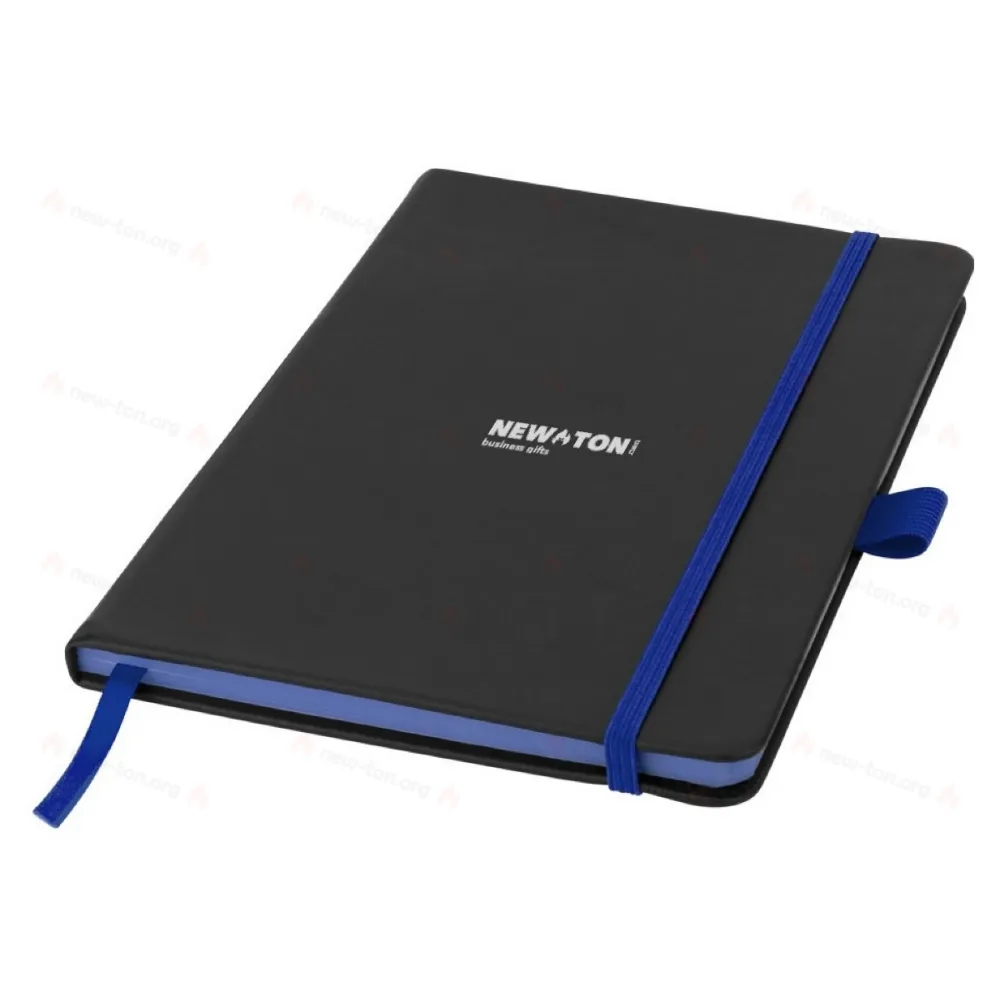 Блокнот формата A5 с твердой обложкой и цветными краями