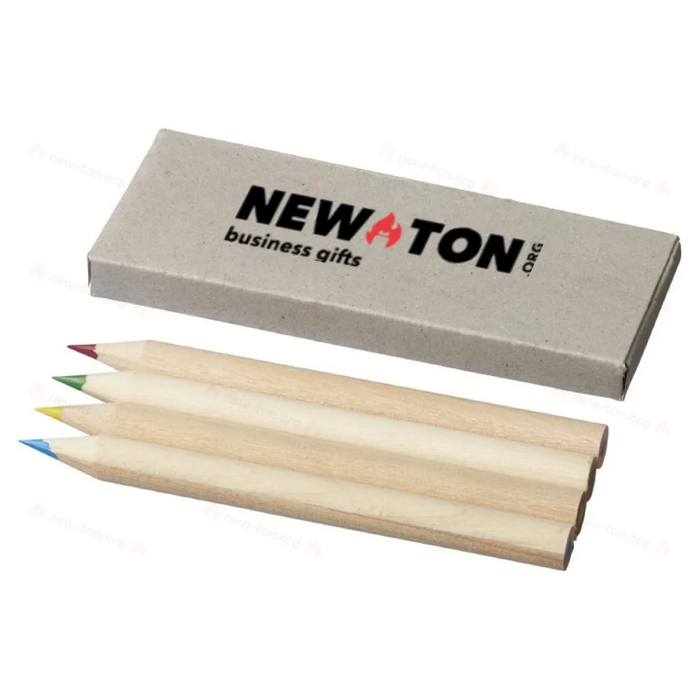 Набор цветных карандашей Tullik, 4 штуки