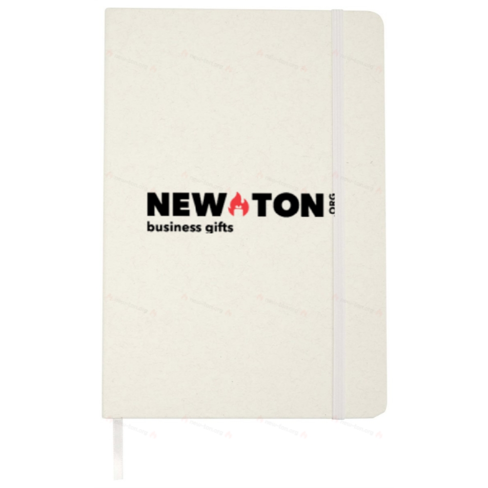 Блокнот с твердой обложкой Bass A5 из переработанных материалов Блокнот с твердой обложкой Bass A5 из переработанных материалов