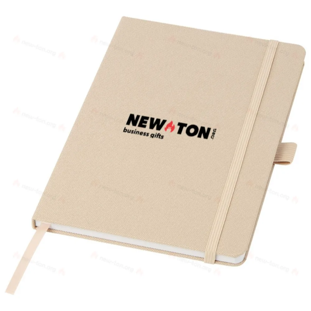Блокнот Honua A5 из переработанной бумаги с обложкой из переработанного ПЭТ