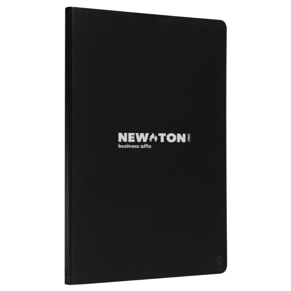 Блокнот Karst® A5 с твердой обложкой из каменной бумаги - в линейку