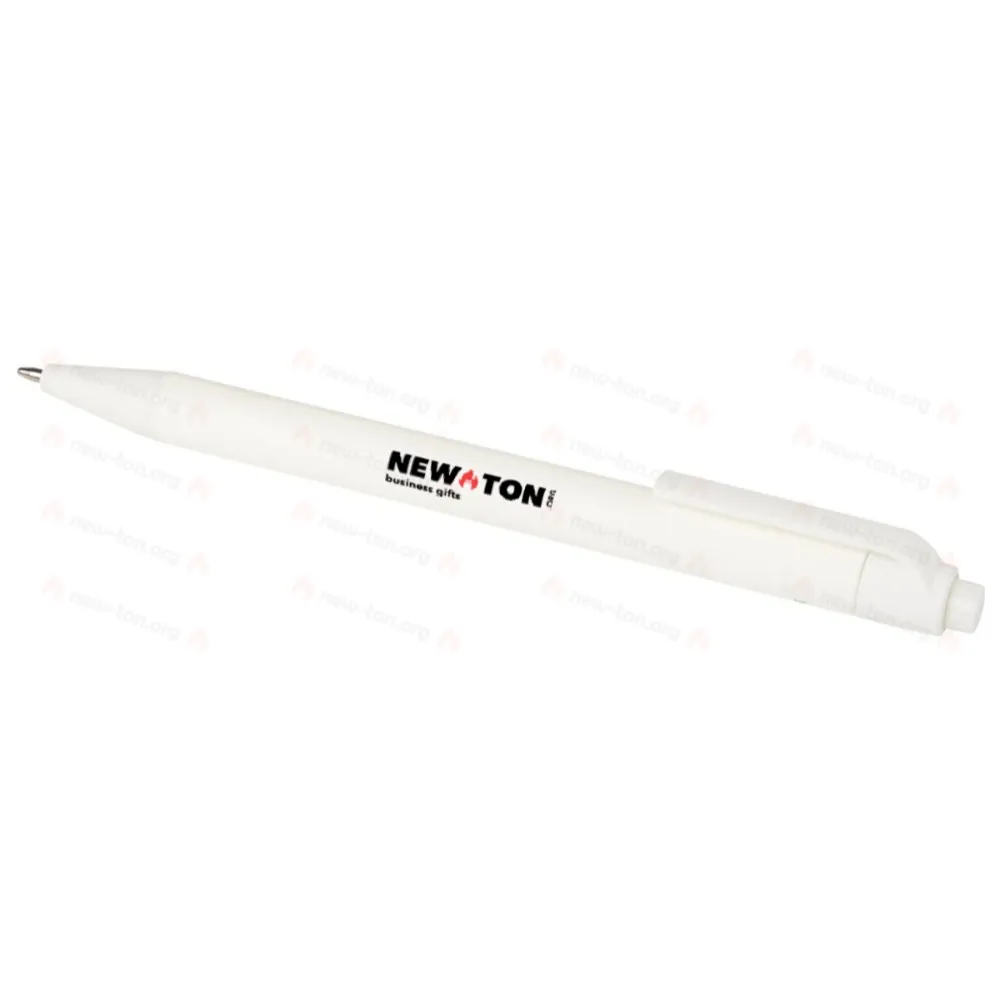 
                                                Monochromatic ballpoint pen made from recycled paper with a matte finish.
                                                