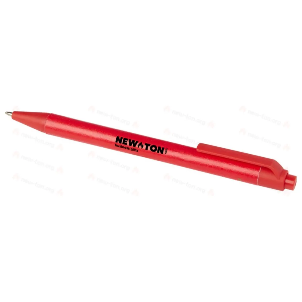 
                                                Monochromatic ballpoint pen made from recycled paper with a matte finish.
                                                