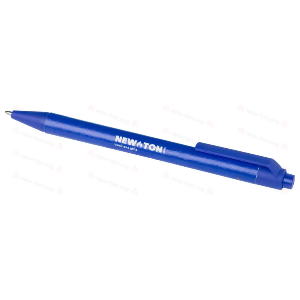 
                                                Monochromatic ballpoint pen made from recycled paper with a matte finish.
                                                