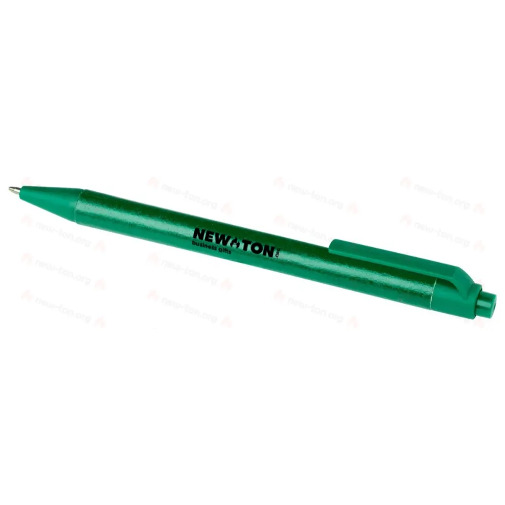 
                                                Monochromatic ballpoint pen made from recycled paper with a matte finish.
                                                