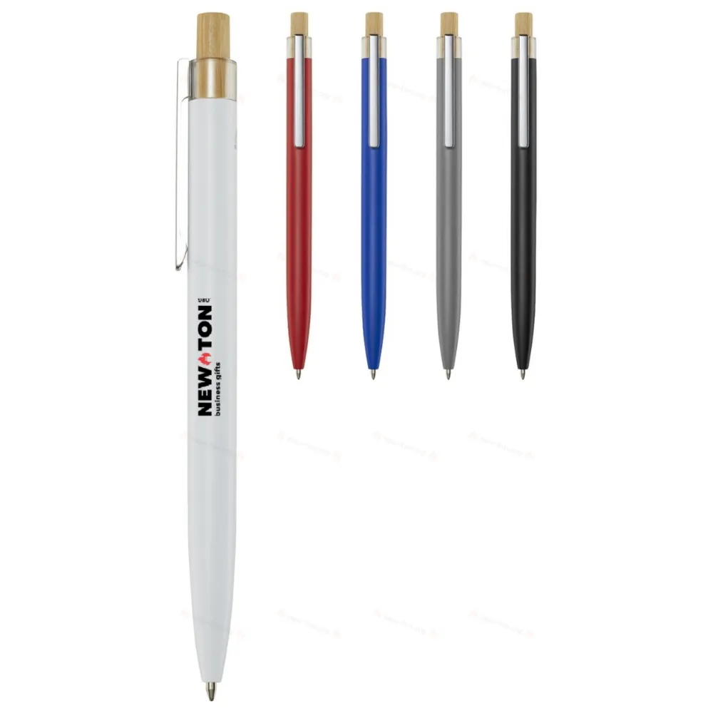 
                                            Nooshin's aluminum pen made from recycled materials.
                                            