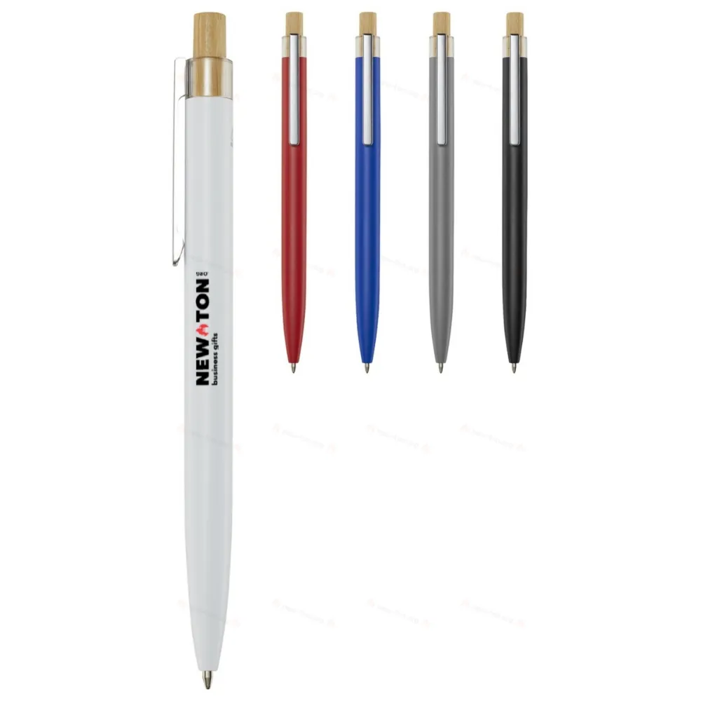 
                                            Nooshin's aluminum pen made from recycled materials.
                                            