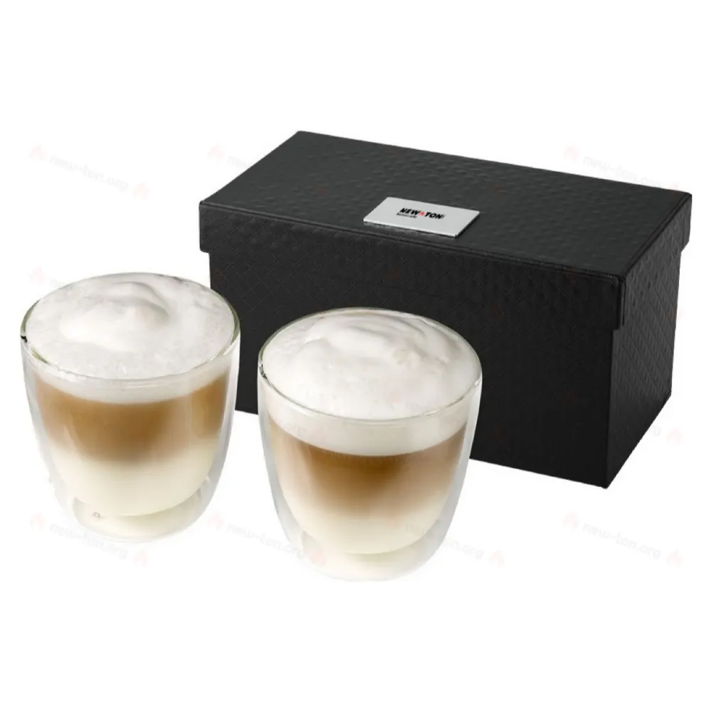 Набор из 2 стеклянных кофейных чашек Boda