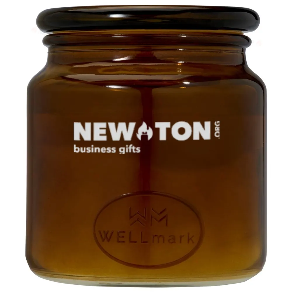 
                                            Wellmark Let's Get Cozy scented candle 650 g - with the scent of cedar wood.
                                            