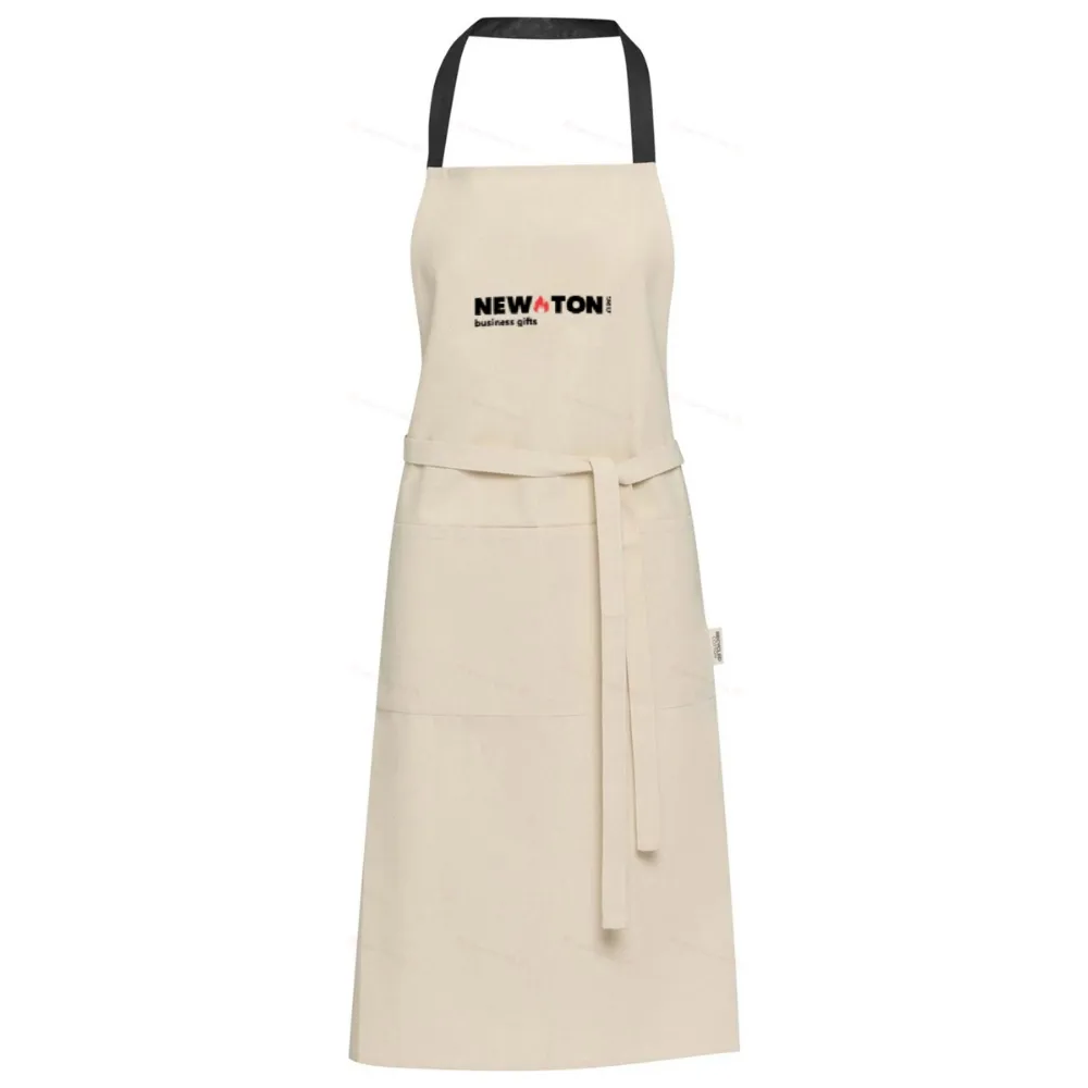 Фартук из переработанного хлопка Nia, плотность 200 г/м²